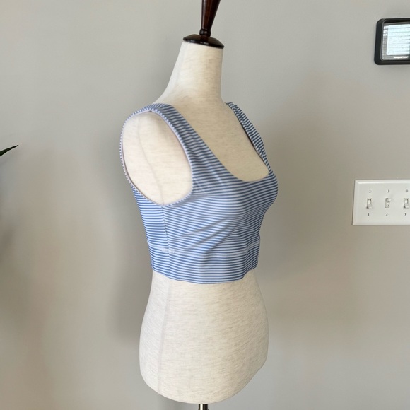 Fabletics Sports Bra Bundle - Blue and Yellow Cross and Reversible Scoop Neck - Picture 6 of 12